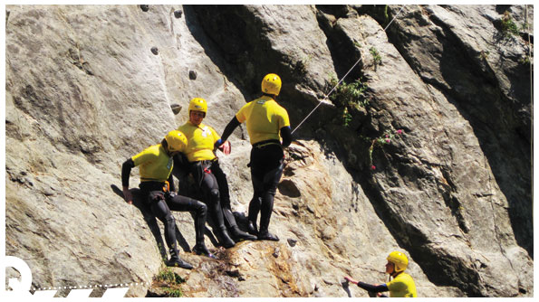 Coasteering in Cornwall