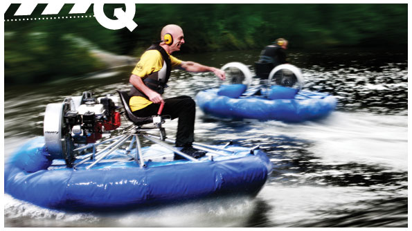 hovercraft in cornwall