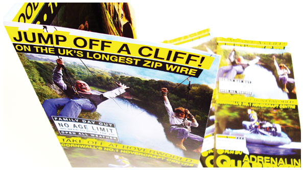 Adrenalin Quarry Leaflet