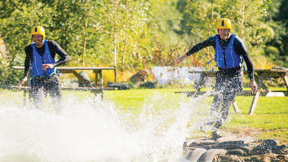 Coasteering at Adrenalin Quarry