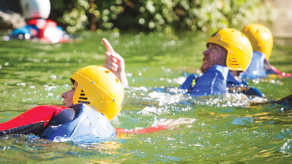 Coasteering at Adrenalin Quarry