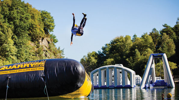 Coasteering at Adrenalin Quarry