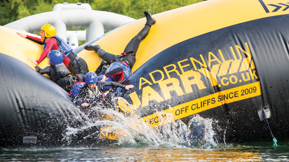Coasteering at Adrenalin Quarry