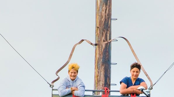 The Giant Swing at Adrenalin Quarry