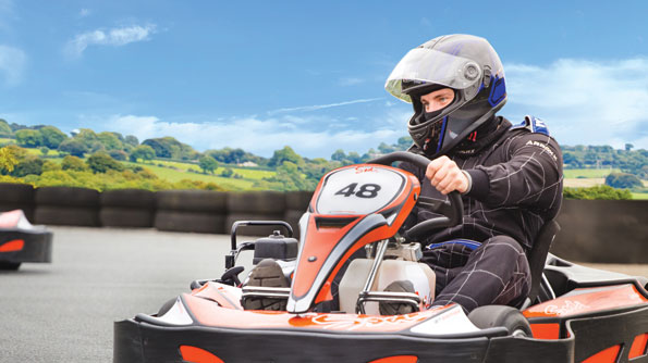 Karting at Adrenalin Quarry