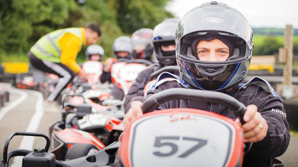 Karting at Adrenalin Quarry