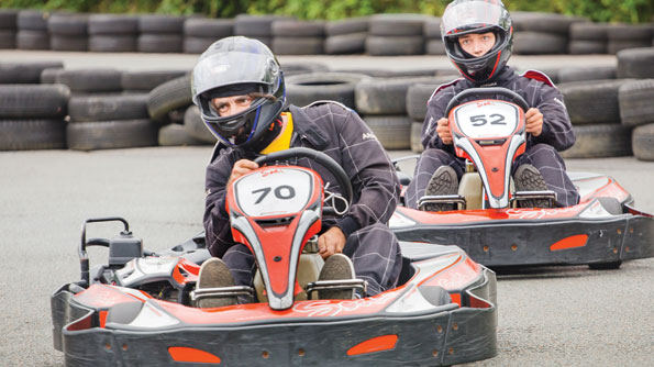 Karting at Adrenalin Quarry