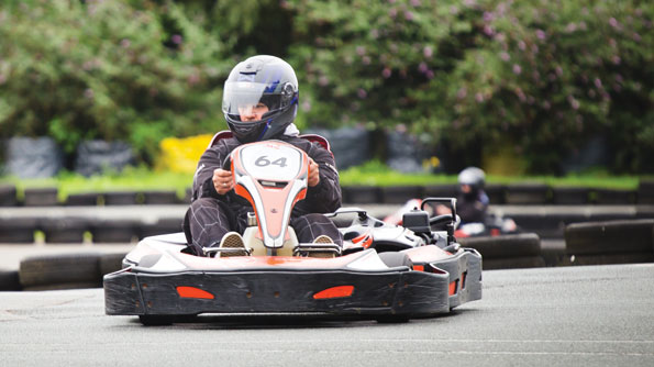Karting at Adrenalin Quarry