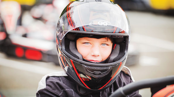 Karting at Adrenalin Quarry