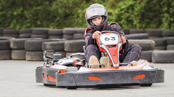 Karting at Adrenalin Quarry