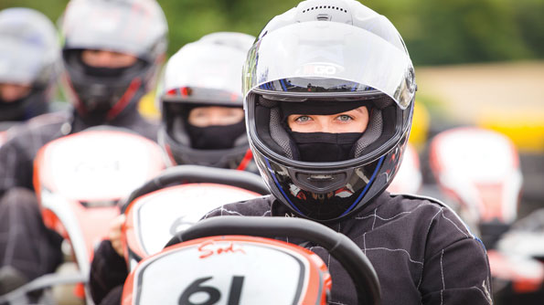 Karting at Adrenalin Quarry