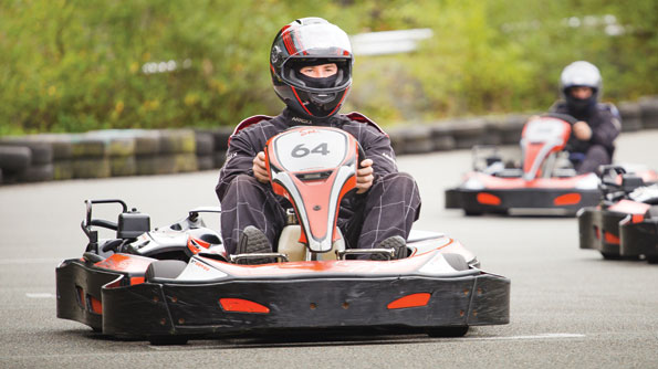 Karting at Adrenalin Quarry