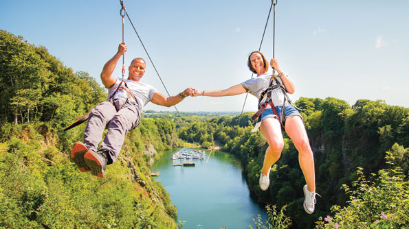 The Zip at Adrenalin Quarry