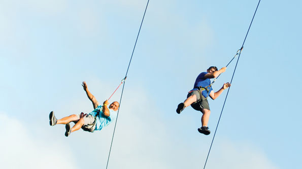 The Zip at Adrenalin Quarry