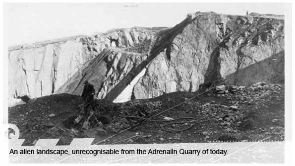 Adrenalin Quarry History
